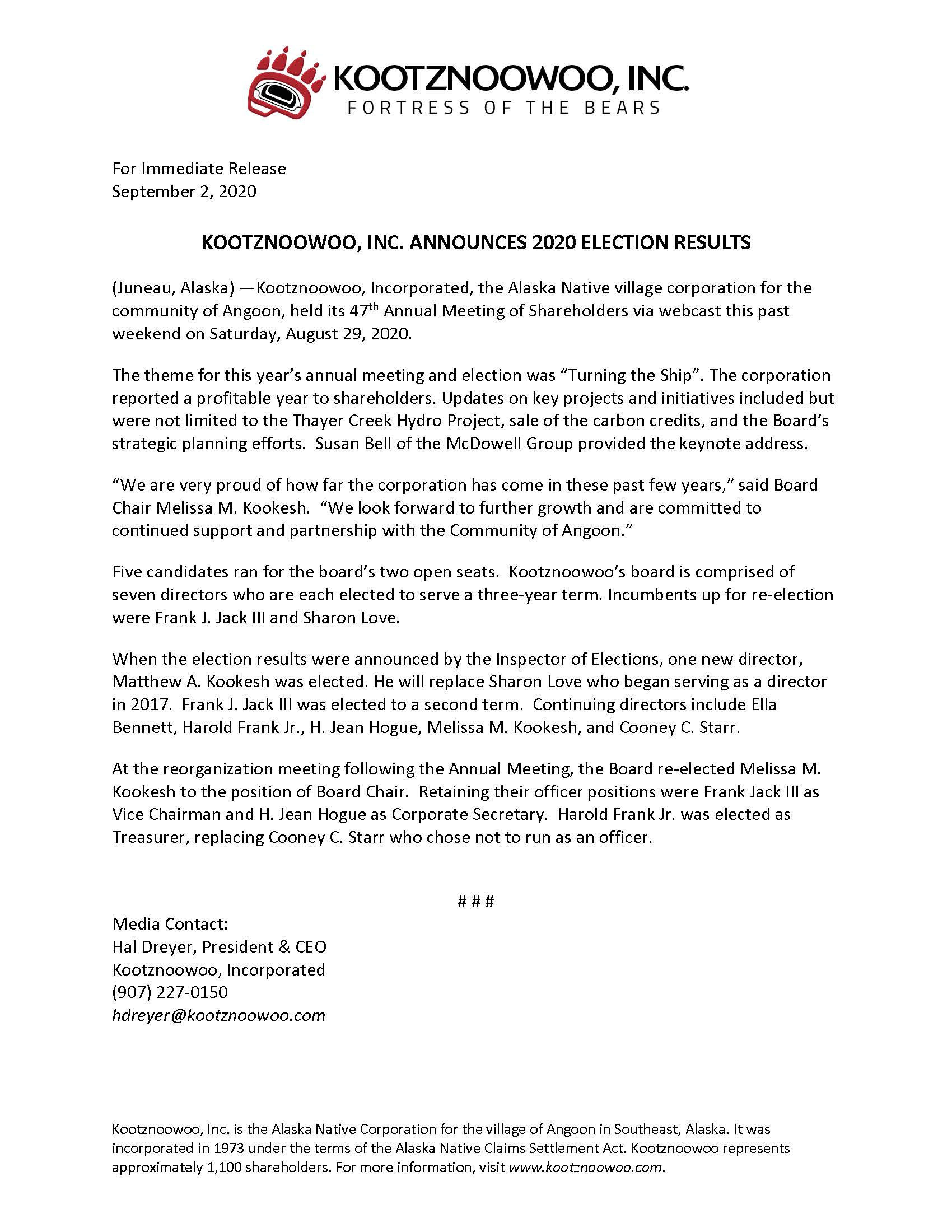 Kootznoowoo Press Release (09-02-20) - 2020 Election Results.jpg